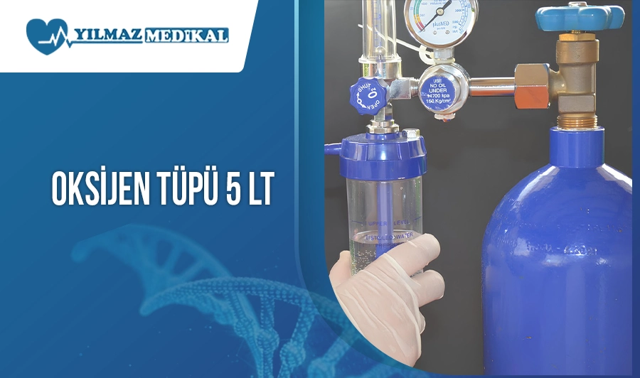 Oksijen Tüpü 5 Lt