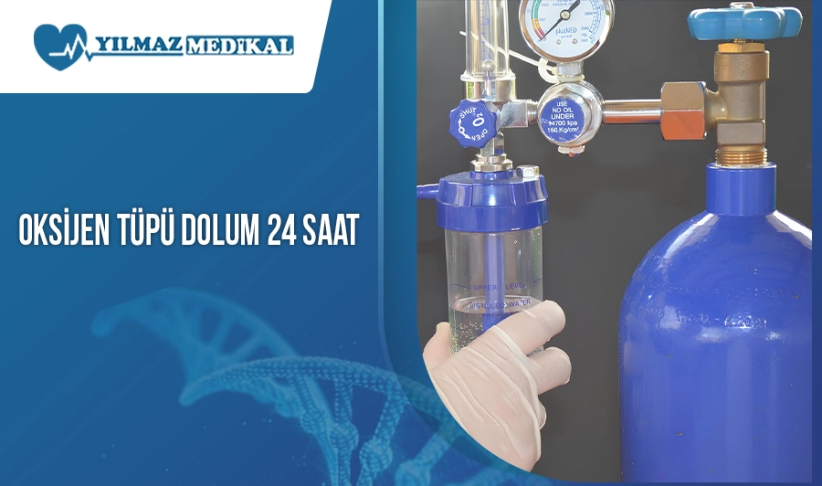 Oksijen Tüpü Dolum 24 Saat
