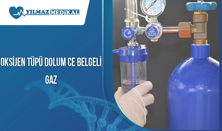 Oksijen Tüpü Dolum CE Belgeli Gaz